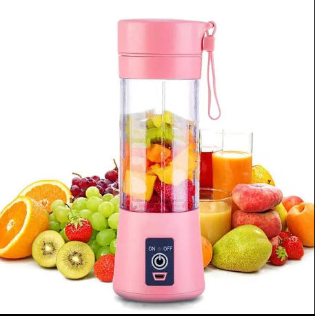 Portable Mini Electric Juicer with USB Charging for Fresh Juices On-the-Go